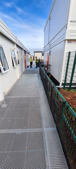 walkway at Rosecliffe Spencer Academy